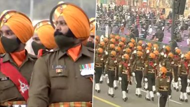 Republic Day 2022: SIKH Light Infantry Contingent Takes Part In January 26 R-Day Parade (View Pics)